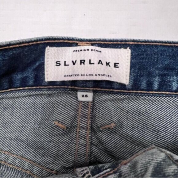 SLVRLAKE BNWOT Re-Worked Mini Skirt - Great Divide Sz 26 - Picture 5 of 14